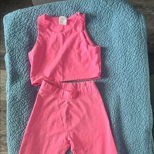 Zara Bright Pink Activewear Set